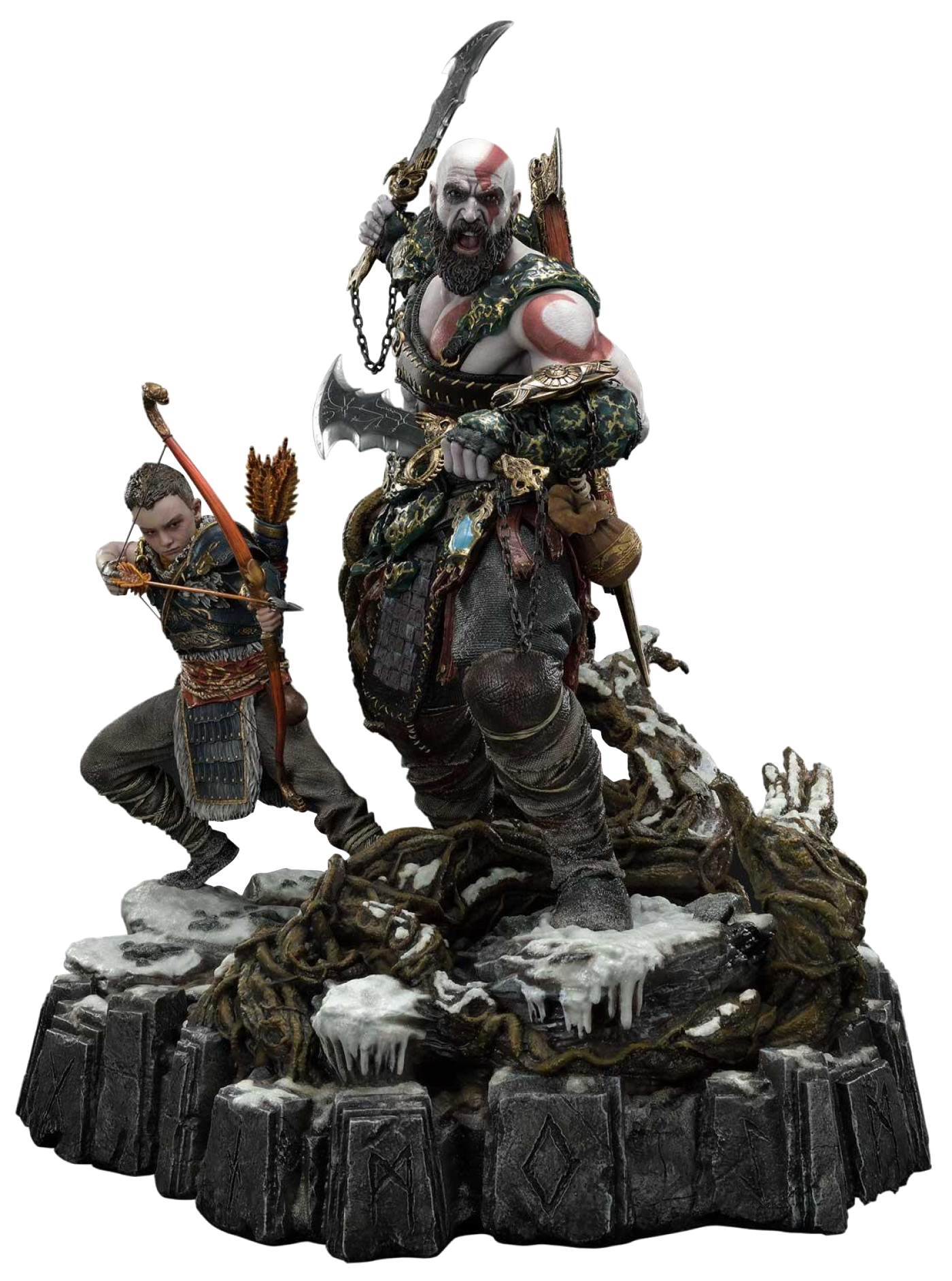 prime1-studio-god-of-war-kratos-and-atreus-1:4-deluxe-statue-toyslife
