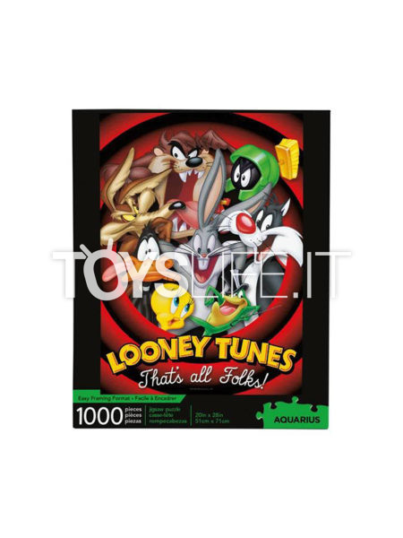 Aquarius Looney Tunes That's All Folks 1000 Pieces Jigsaw Puzzle