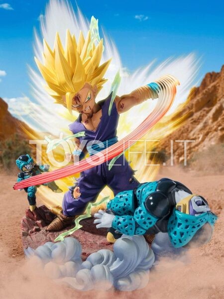 Bandai Dragon Ball Z Son Gohan Super Sayan 2 Anger Exploding Into Power Figuarts Zero Extra Battle Pvc Statue