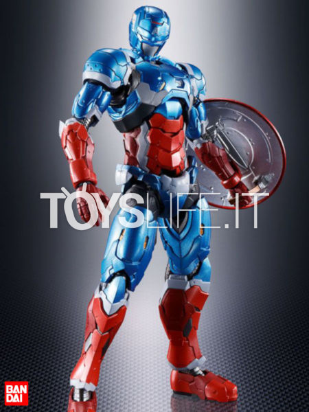 Bandai Tech-On Avengers Captain America S.H. Figuarts Figure