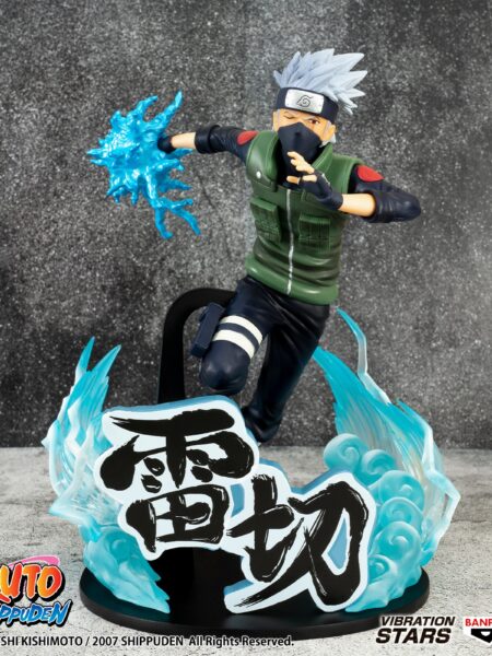 Banpresto Naruto Shippuden Vibration Stars Kakashi Hatake Pvc Statue