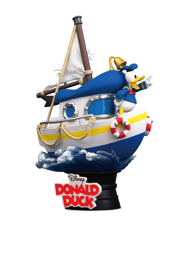 beast-kingdom-disney-summer-series-donald-duck's-boat-pvc-diorama-toyslife