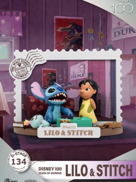 Beast Kingdom Toys Disney 100 Years Of Wonder Lilo & Stitch Pvc Diorama