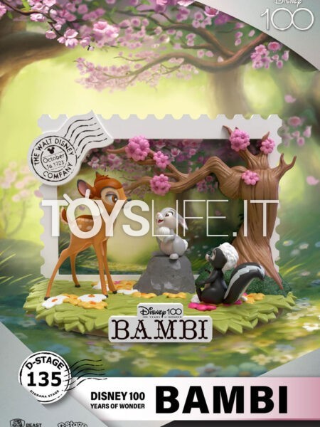 Beast Kingdom Toys 100 Years Of Wonder Disney Bambi Pvc Diorama