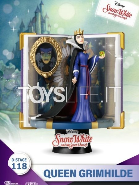 Beast Kingdom Toys Disney Story Book Series Evil Queen Grimhilde Pvc Diorama