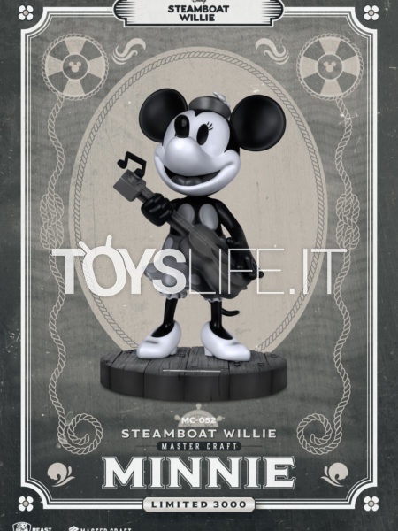 Beast Kingdom Toys Disney Steamboat Willie Minnie Master Craft Statue