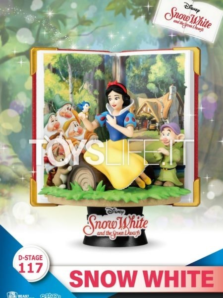 Beast Kingdom Toys Disney Story Book Series Snow White Pvc Diorama