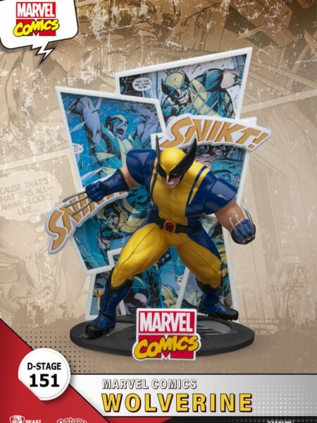 Beast Kingdom Toys Marvel Comics Wolverine Pvc Diorama