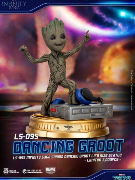 Beast Kingdom Toys Marvel The Guardians of the Galaxy 2 Dancing Groot 1:1 Lifesize Statue