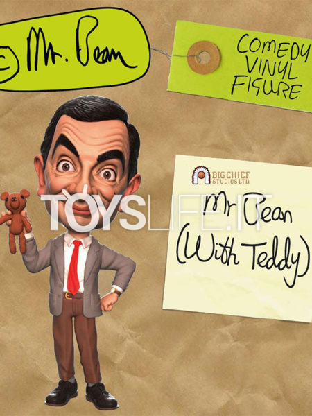 Big Chief Studios Mr. Bean Mr. Bean With Teddy Comedy Classic Vinyl Figure