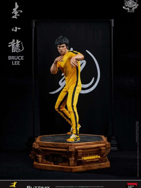 Blitzway Bruce Lee Tribute 50th Anniversary Game of Death 1:4 Superb Statue