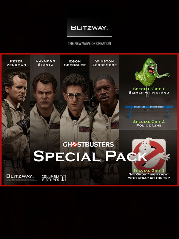 Blitzway Ghostbusters 1:6 Figures Special Pack