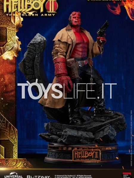 Blitzway Hellboy 2 The Golden Army Hellboy 1:4 Superb Scale Statue