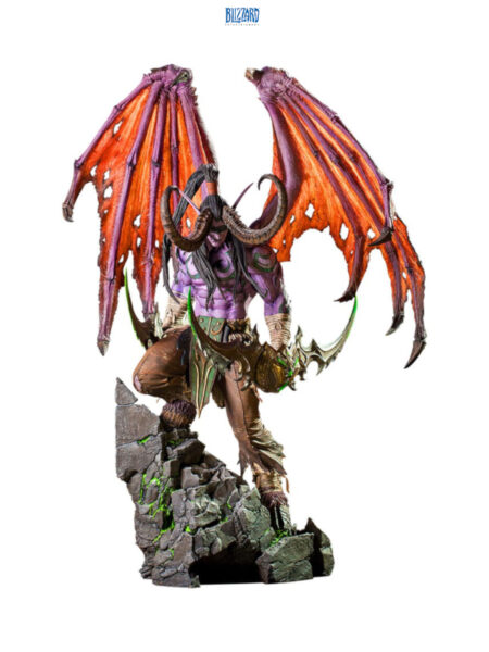 Blizzard World of Warcraft Illidan Statue