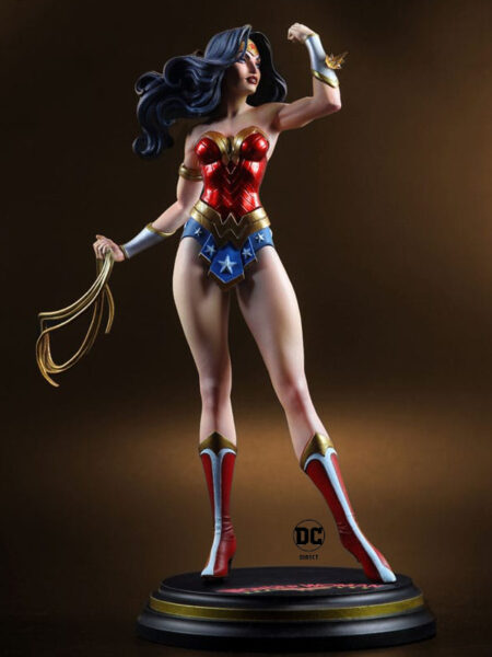 DC Direct Cover Girls Wonder Woman Statue by J.S. Campbell