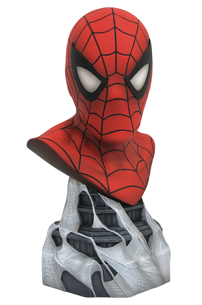 diamond-select-marvel-comics-spiderman-1:2-bust-toyslife