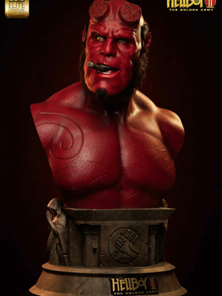 Elite Creature Collectibles Hellboy 2 The Golden Army Hellboy 1:1 Lifesize Bust