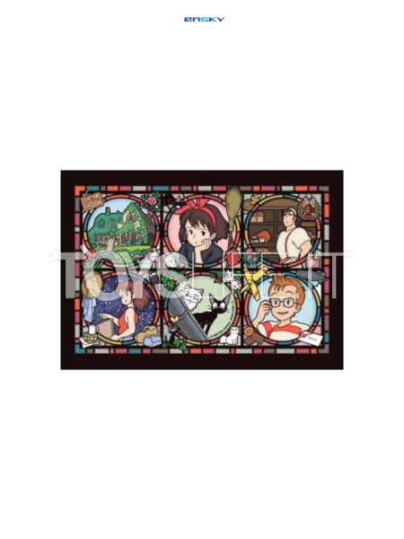 Studio Ghibli Kiki's Delivery Service Stained Glass Characters Jigsaw Puzzle 1000 Pieces 