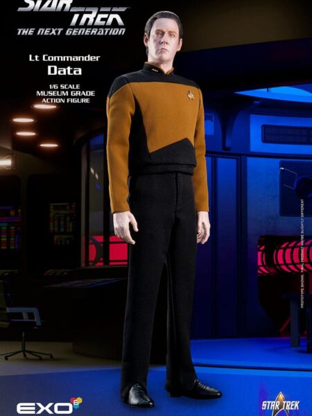 EXO-6 Star Trek The Next Generation Lt. Commander Data 1:6 Figure Standard Version