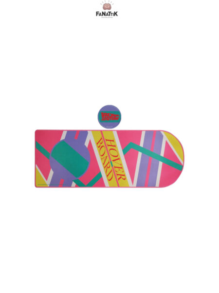 Fanattik Back To The Future Desk Pad & Coaster Hoverboard Set Limited Edition