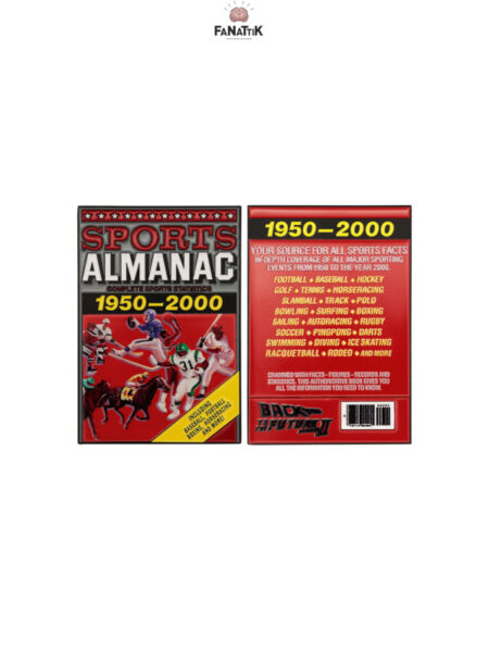 Fanattik Back To The Future Sport Almanac Ingot Limited Edition
