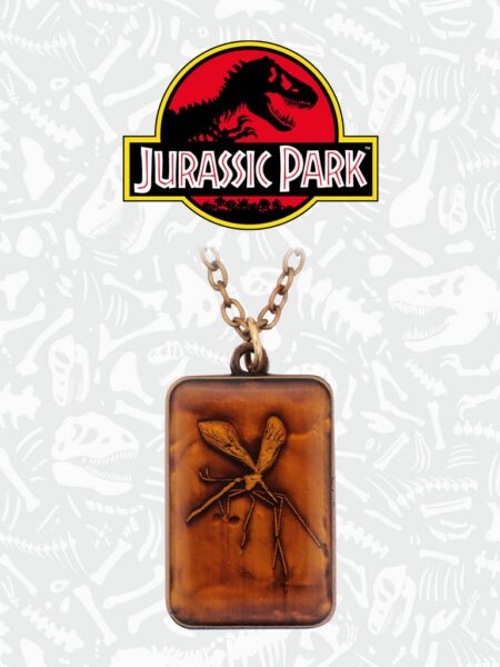  Fanattik Jurassic Park Unisex Amber Necklace Limited Edition