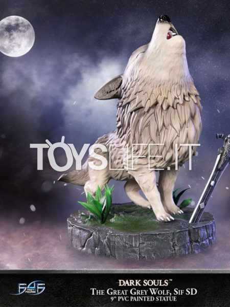 First4Figures Dark Souls Sif The Great Grey Wolf Pvc Statue
