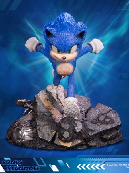 First4Figures Sonic the Hedgehog 2 Sonic Standoff Statue