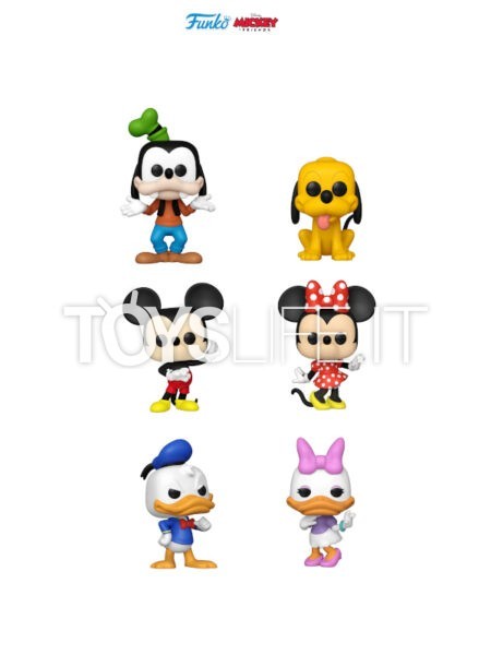 Funko Disney Mickey And Friends Mickey/ Goofy/ Donald/ Pluto/ Daisy/ Minnie