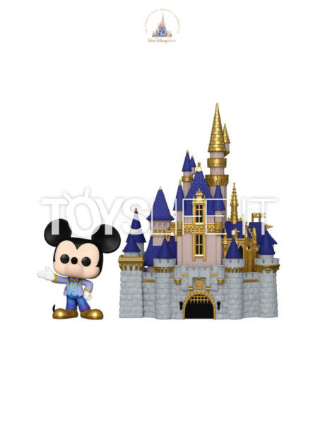 Funko Town Disney Disneyworld 50th Anniversary Castle & Mickey Mouse