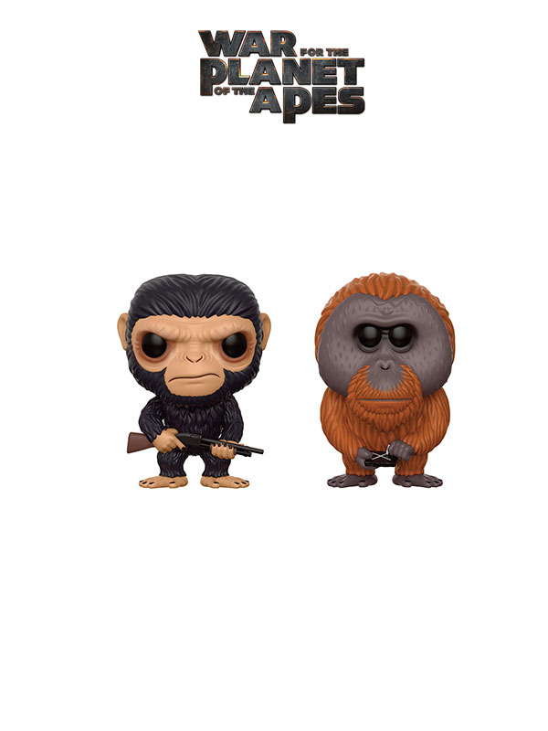 Funko Movies War For The Planet Of Apes Ceasar & Maurice