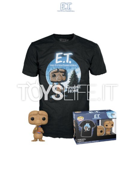 Funko Pop! and Tee E.T. the ExtraTerrestrial E.T. with Candy + T-Shirt