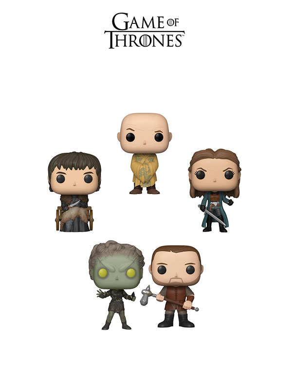 Funko Television Game Of Thrones Varys Bran Yara Children Of The Forest  & Gendry