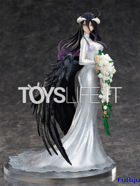 Furyu Overlord III Albedo Wedding Dress Version 1:8 Pvc Statue