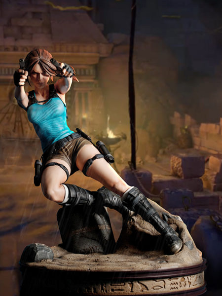 Gaming Heads Lara Croft Temple of Osiris Statue