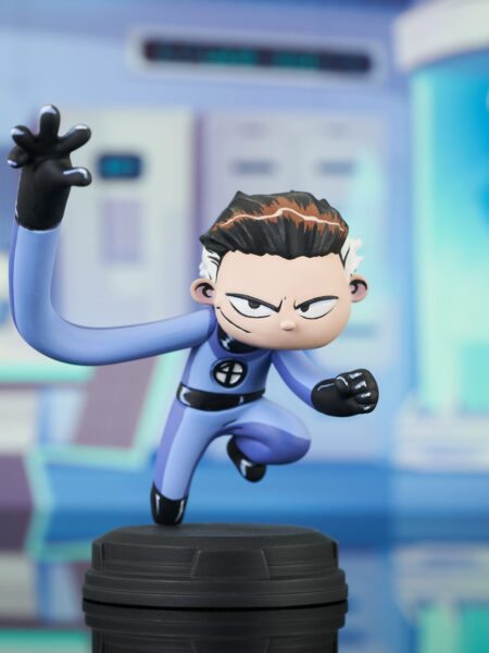 Gentle Giant Marvel Comics Fantastic 4 Mr. Fantastic Animated Maquette By Skottie Young