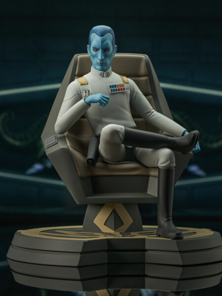 Gentle Giant Star Wars Rebels Grand Admiral Thrawn On Throne 1:7 Premier Collection Statue
