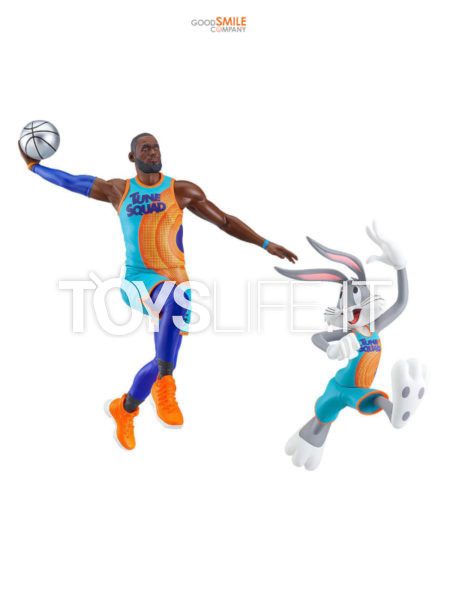Good Smile Company Space Jam 2 A New Legacy Lebron James And Bugs Bunny Pop Up Parade Pvc Statue