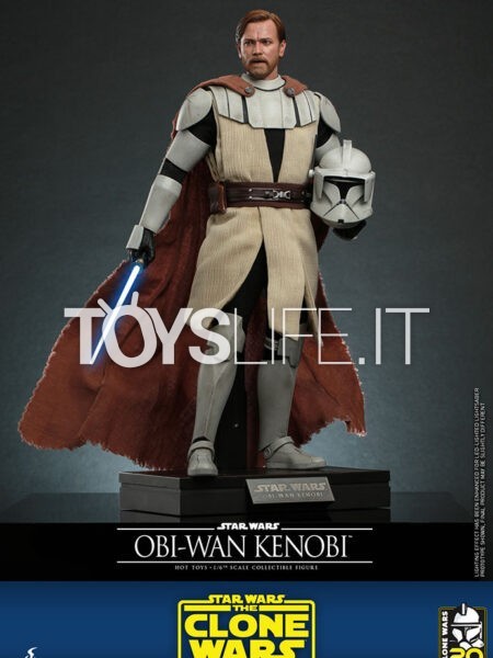 Hot Toys Star Wars The Clone Wars Obi-Wan Kenobi 1:6 Figure