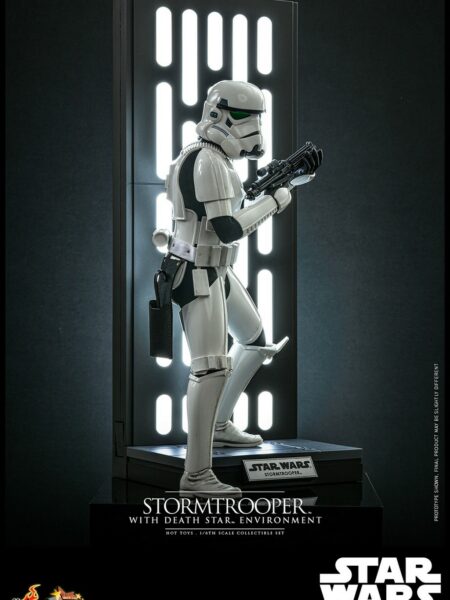 Hot Toys Star Wars The Power of the Dark Side Stormtrooper with Death Star Environment 1:6 Figure