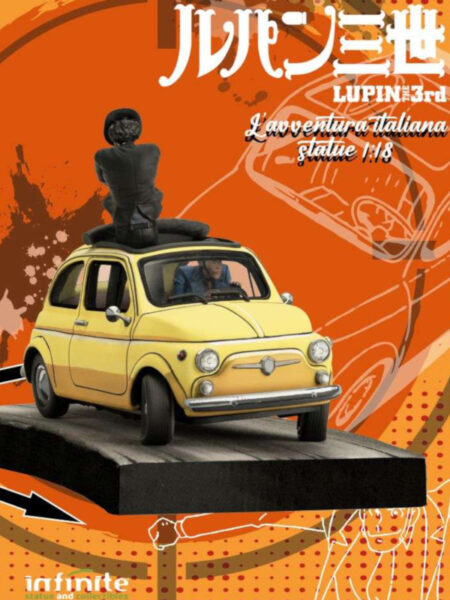 Infinite Statue Lupin The Third L'avventura Italiana 1:18 Statue