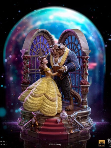 Iron Studios Disney The Beauty And The Beast 1:10 Statue Deluxe Version