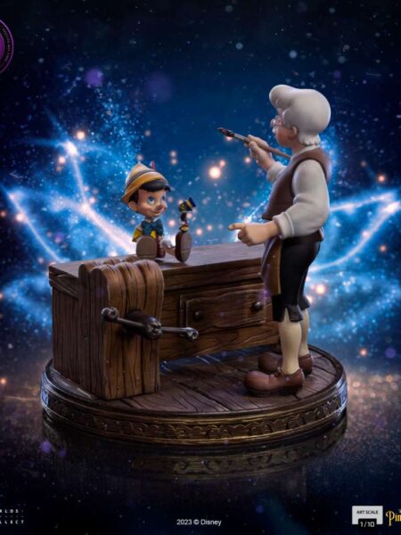 Iron Studios Disney Pinocchio 1:10 Statue Deluxe Edition