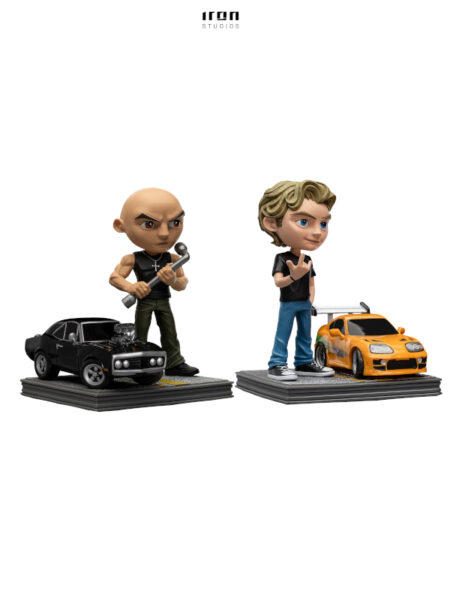 Iron Studios Fast & Furious Brian O´Conner/ Dominic Toretto MiniCo Pvc Figure