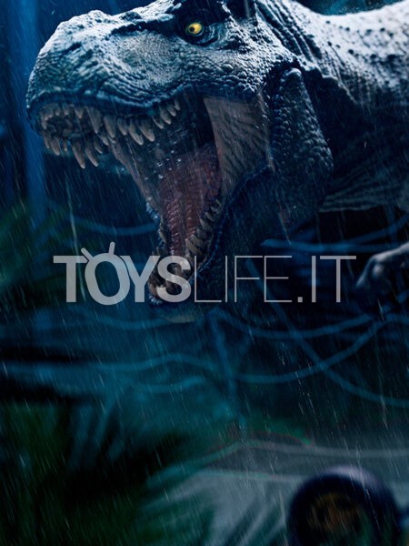 Iron Studios Jurassic Park T-Rex Attack Icons Statue