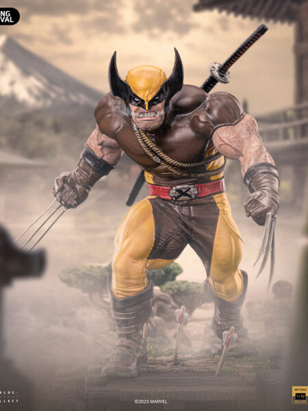 Iron Studios Marvel X-Men Wolverine Unleashed 1:10 Deluxe Statue
