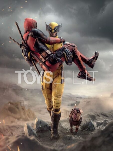 Iron Studios Marvel Deapool & Wolverine 1:10 Deluxe Statue