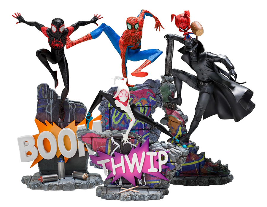 iron-studios-marvel-spiderman-into-the-spiderverse-1:10-deluxe-statue-toyslife