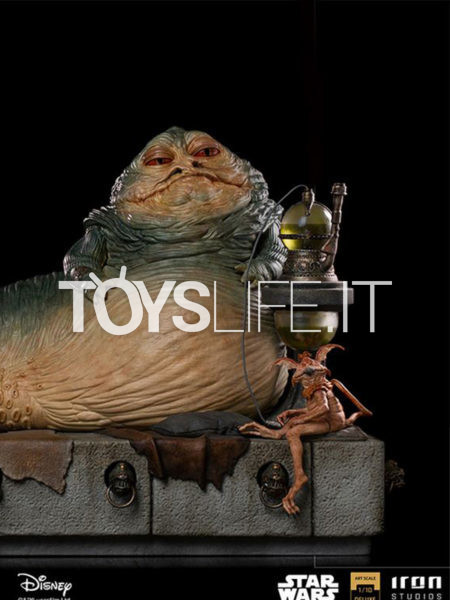 Iron Studios Star Wars Jabba The Hutt 1:10 Deluxe Statue
