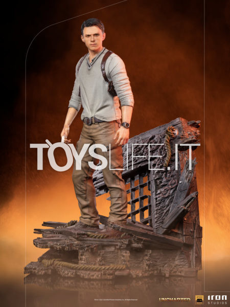 Iron Studios Uncharted Nathan Drake 1:10 Deluxe Statue